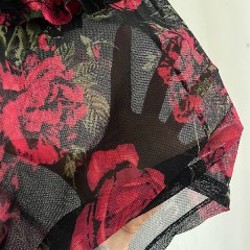 Боди сетка с цветами - фото 2