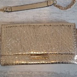 Золотистый клатч - фото 4