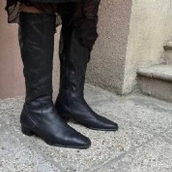 Сапоги из натур.кожи - фото 3