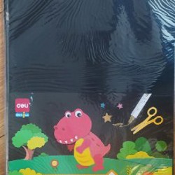 Чёрная плотная бумага A3 - фото 1