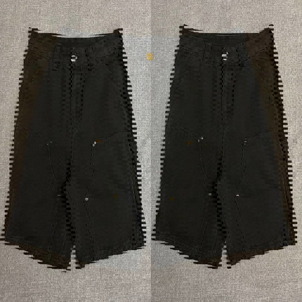 Джинсовые шорты карго