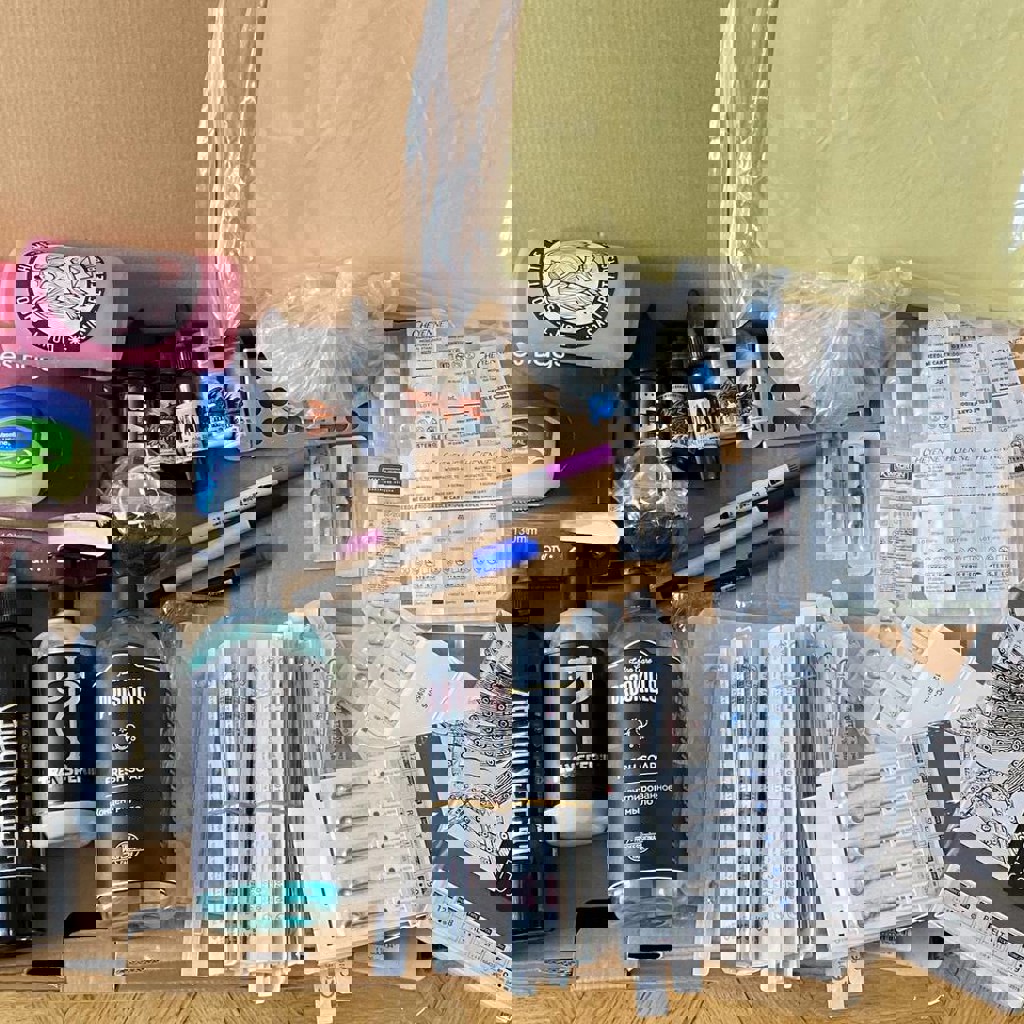 Набор handpoke «я у мамы тотуеровщик»