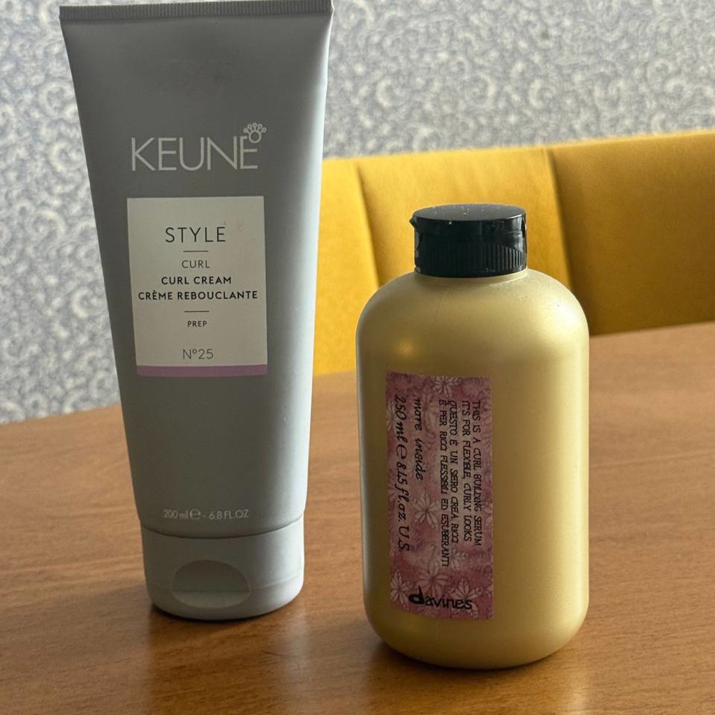 Davines curl building