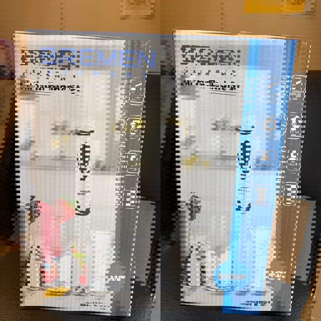 Погружной блендер миксер Bremen 4в1