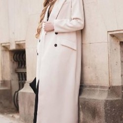 Пальто белое - фото 6