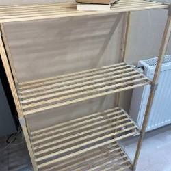 Деревянный стеллаж - фото 2