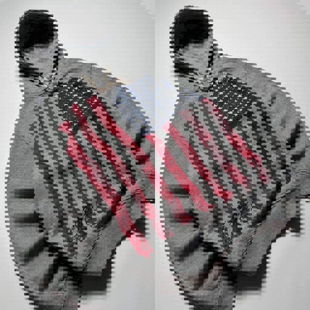 Толстовка с флагом Америки