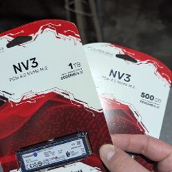 SSD M2 Kingston NV3 500Gb - фото 1