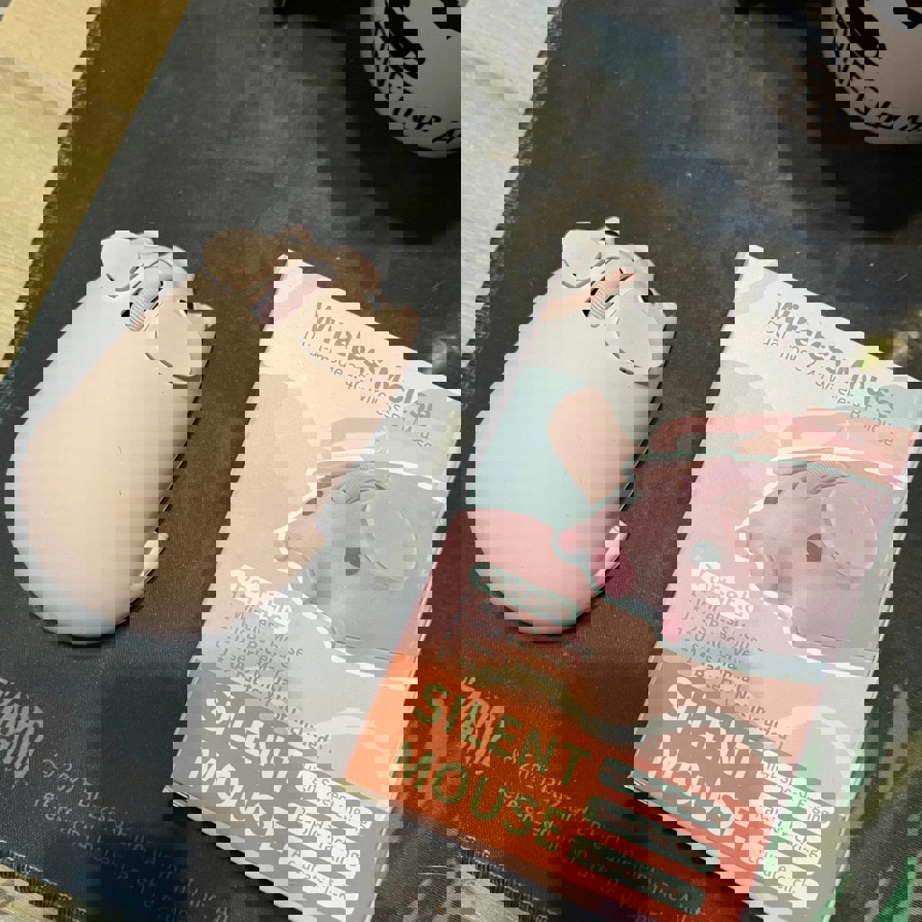 Компьютерная мышь-свинюшка