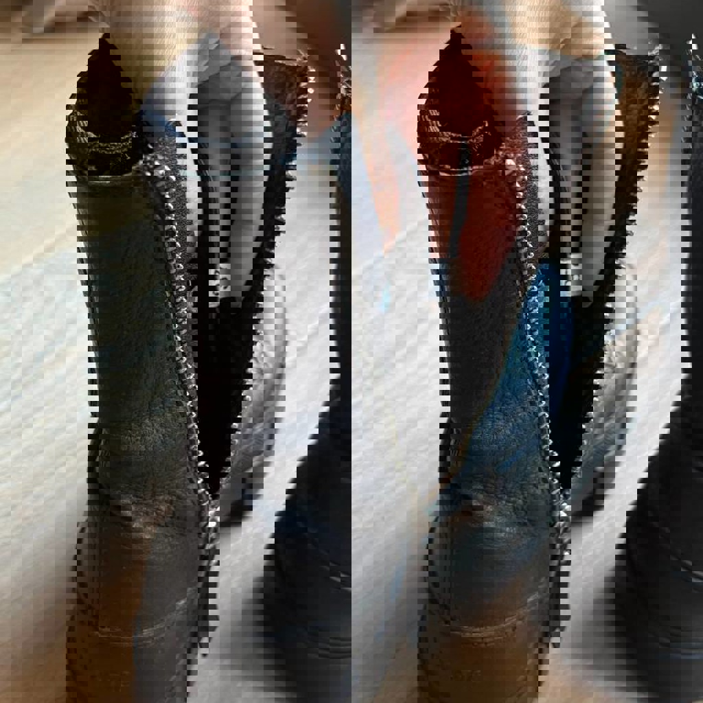 Кожаные туфли