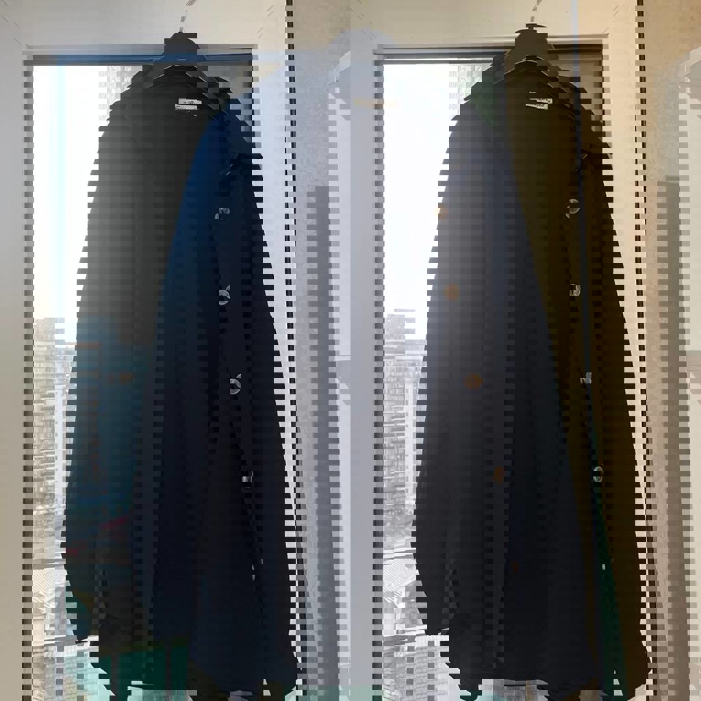 Юбка черная с завязками