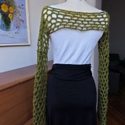 Топ с протяжками - фото 5