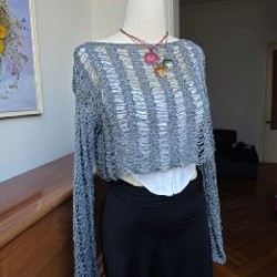 Топ с протяжками - фото 8