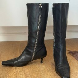 Винтажные сапоги Jil Sander - фото 2