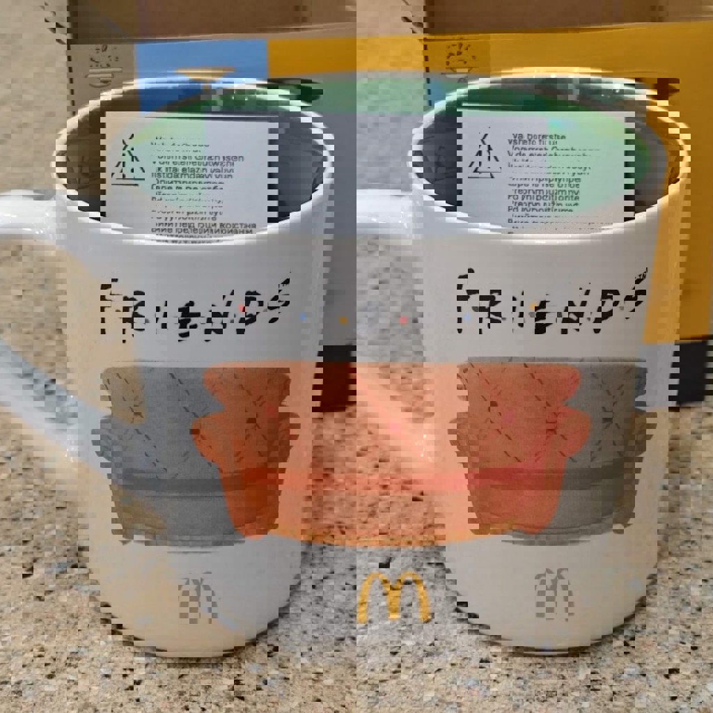 Кружка McDonald's Friends (фиолетовая)