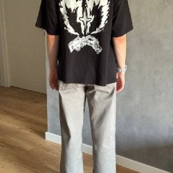 Черные джинсы - фото 1