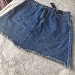 Джинсовая юбка - фото 3