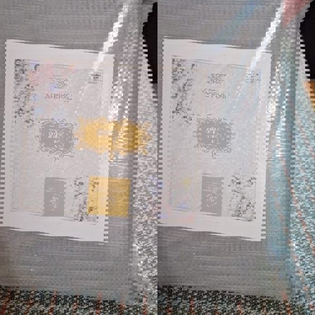 Вафельное покрывало с французкой оборкой