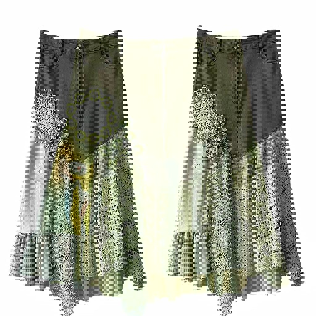 Апсайкл юбка