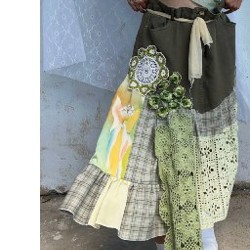 Апсайкл юбка - фото 3