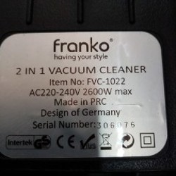 Пылесос Franko - фото 3