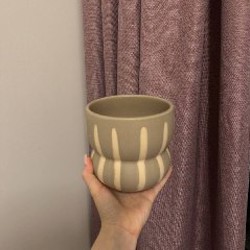 Горшки из глины (два в комплекте) - фото 2