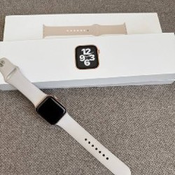 Apple Watch SE 40 mm Gold Alu Starlight - фото 7