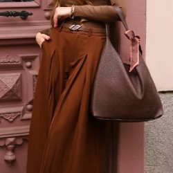 Шуба укороченная искусственная рыжая - фото 7