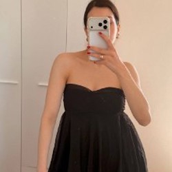 Черный топ из тюля H&M - фото 3