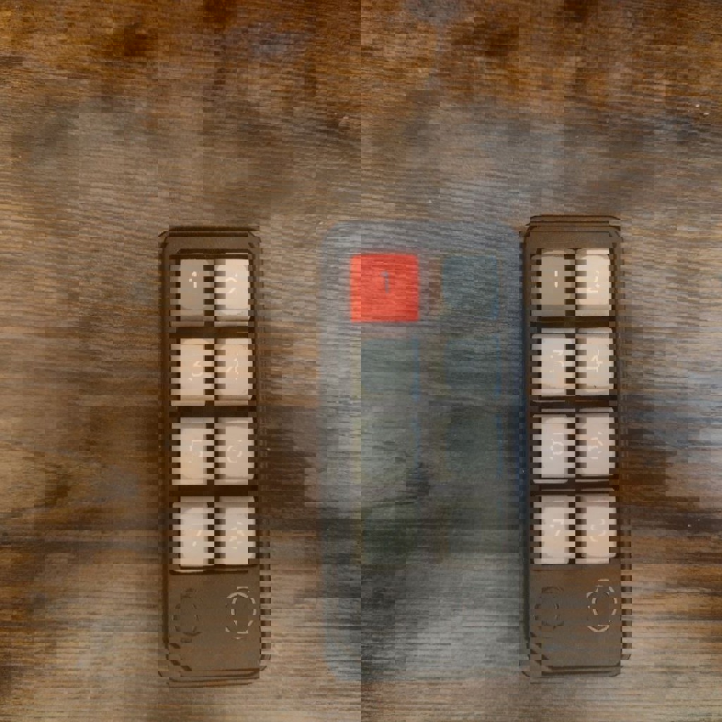 Черный макропад с цифрами