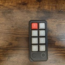 Черный макропад с цифрами - фото 1