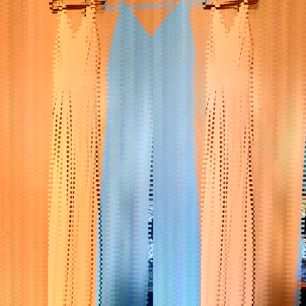 Комбинезон небесно голубого цвета