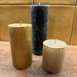 Средняя золотая свеча - фото 1