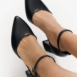 Туфли, босоножки чёрные - фото 2