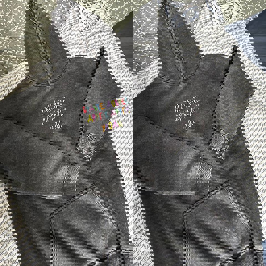 Худи с вышивкой