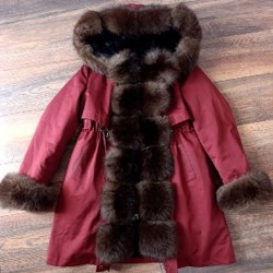 Куртка с натуральным мехом - фото 2