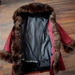 Куртка с натуральным мехом - фото 3