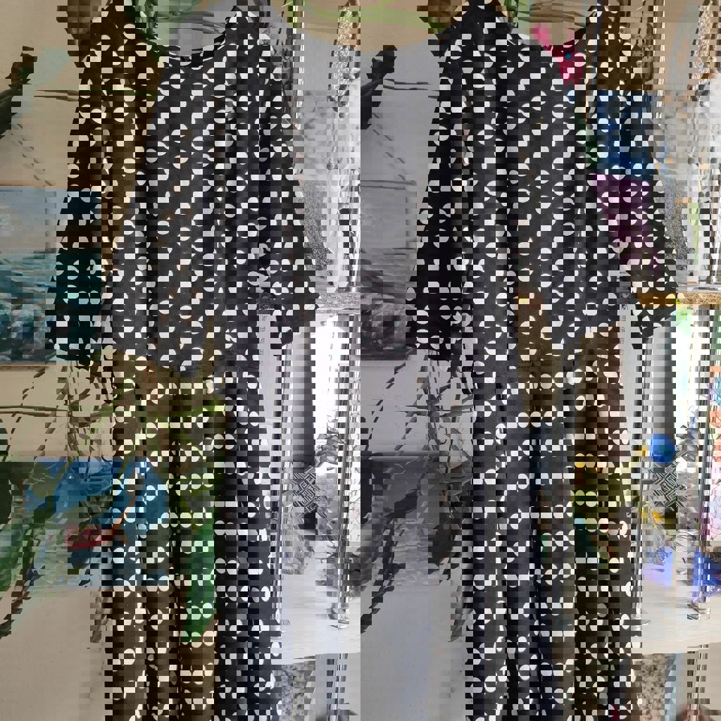 Платье в горошек