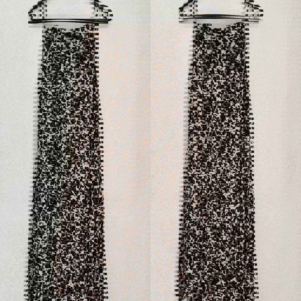 Юбка с леопардовым принтом