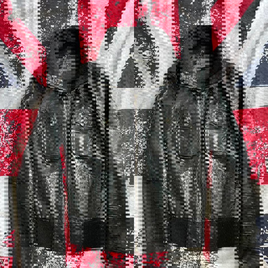 Куртка из натуральной кожи