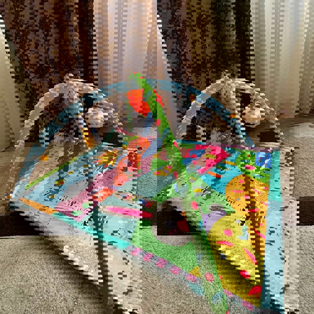 Детский развивающий коврик