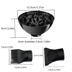 Набор насадок для фена - фото 4