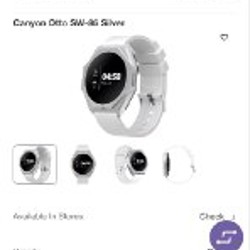 Часы Canyon Otto SW-86 Silver - фото 3