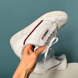 Кожаные кеды adidas - фото 2