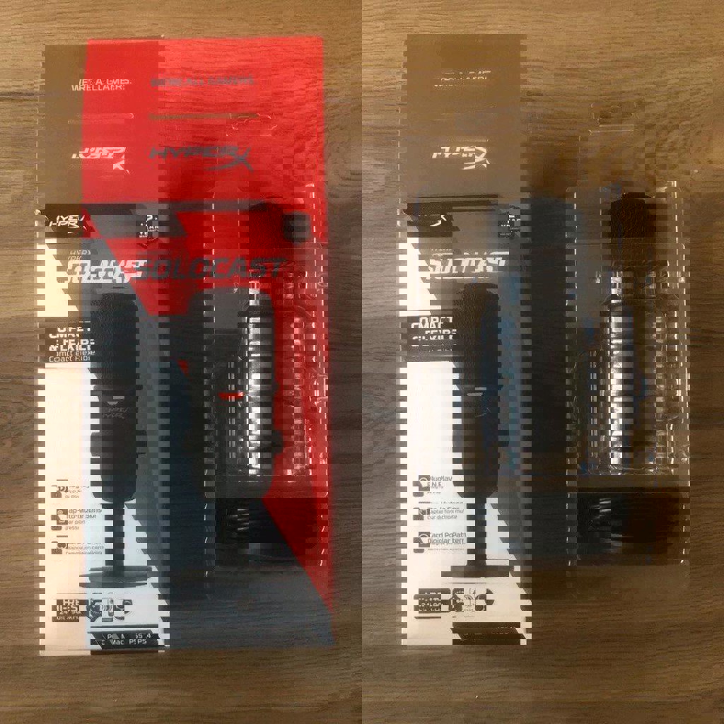 Микрофон для стриминга HyperX Solocast