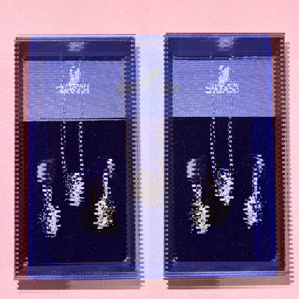 Серьги Сваровски