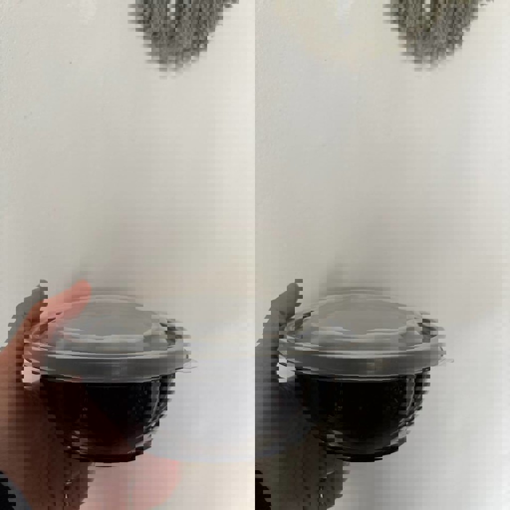 Одноразовая глубокая тарелка 350 мл