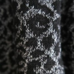 Вязаные леггинсы с леопардовым принтом - фото 4