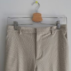 Кремовые брюки Uniqlo - фото 3