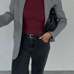 Лонг в рубчик Stradivarius - фото 5